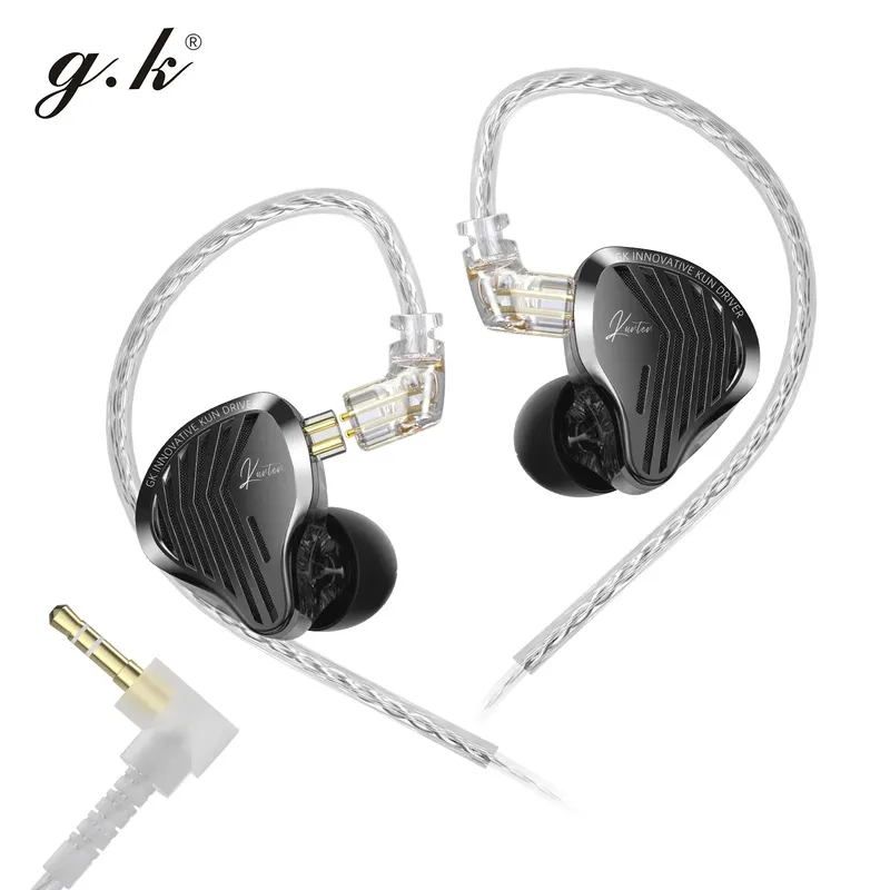 Audiophile Headphone Wired - Gk Kunten Headphone In-Ear Berkabel Hifi
