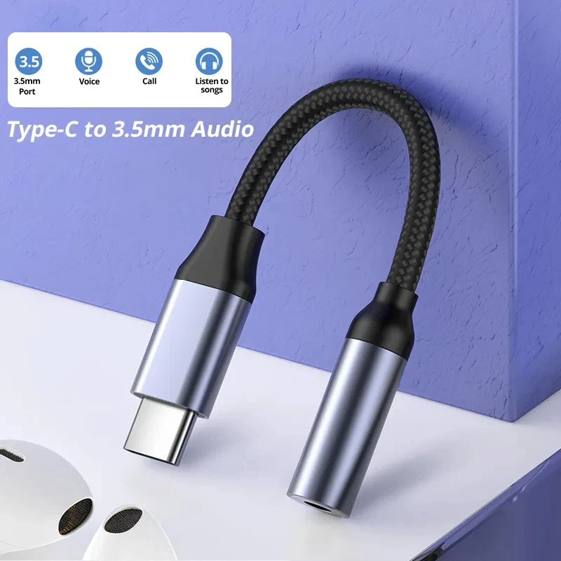 Earphone Splitter Jack - USB C Splitter ke USB tipe