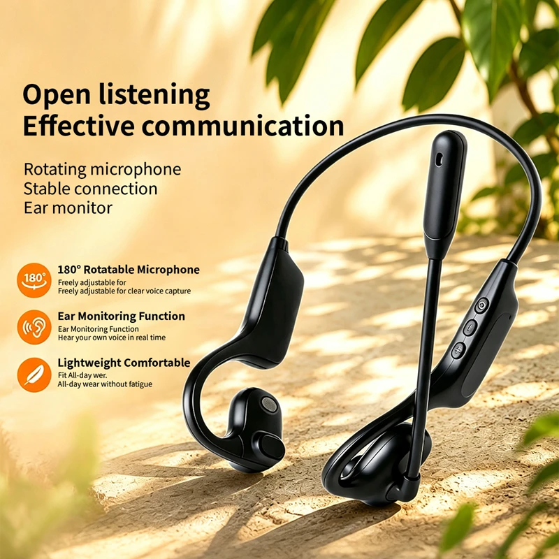Shure Mic Sm58 - Headset Nirkabel dengan Desain Telinga Terbuka,