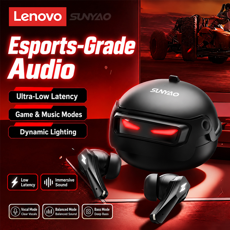 Bluetooth Headset On Ear - Pilih Headset Gaming Lenovo GT101 Nirkabel