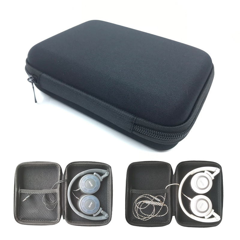 Headphone Case Hard - Kotak Penyimpanan Headphone dengan Cangkang Keras