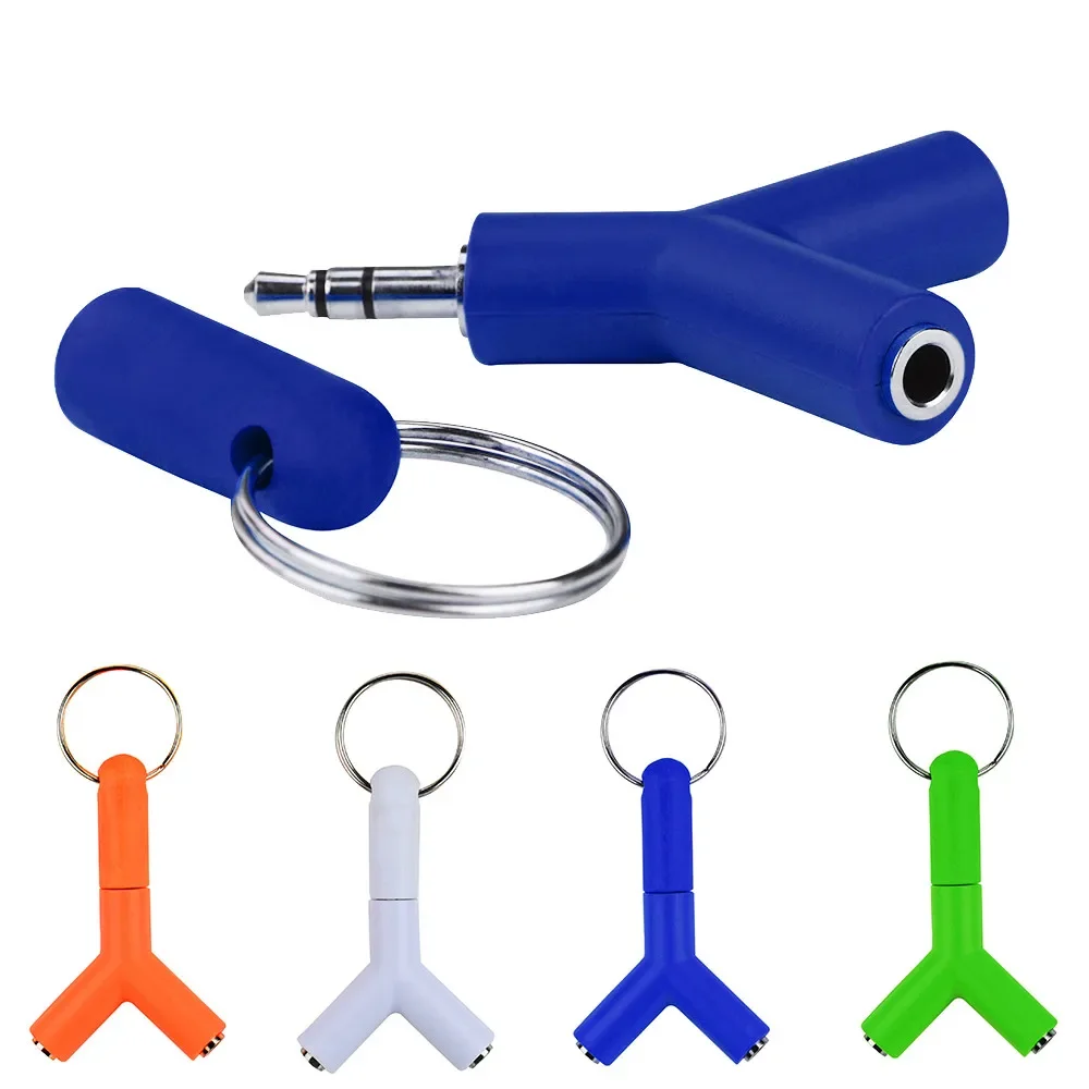 Earphone Splitter Jack - Audio Splitter Y Jack Male To