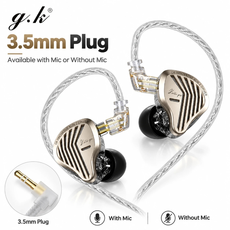Audiophile Headphone Wired - GK KUNTEN PRO KUN 2, Headset