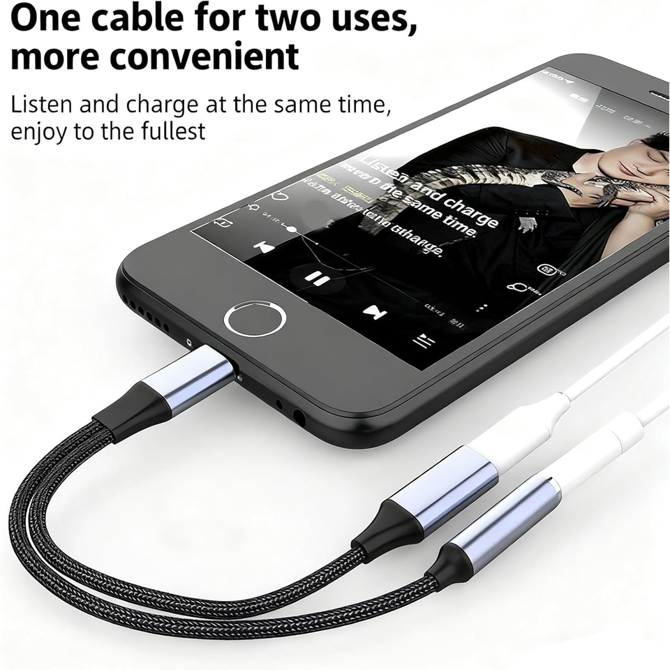 USB-C OTG dengan Pengisian Day - Earphone Splitter Jack ulasan dan harga