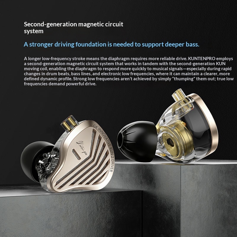 Tersedia: Headset In-Ear Gk Ku - Audiophile Headphone Wired ulasan dan harga