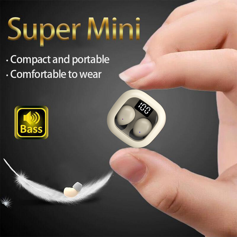 SK19 Earphone Bluetooth 5.3 He - Wireless Earbuds Tws ulasan dan harga