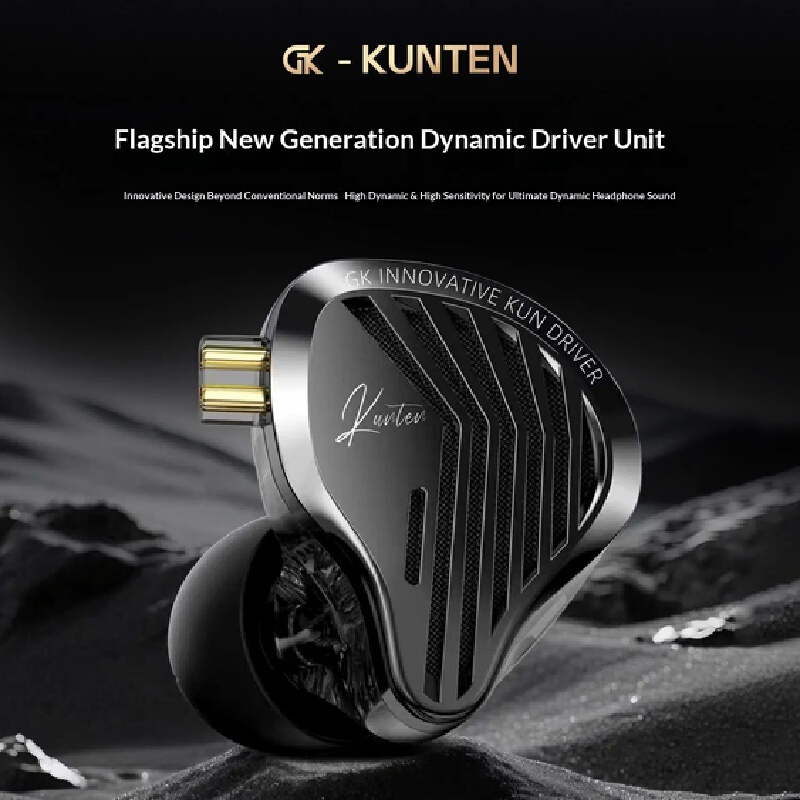 Gk Kunten Headphone In-Ear Ber - Audiophile Headphone Wired ulasan dan harga