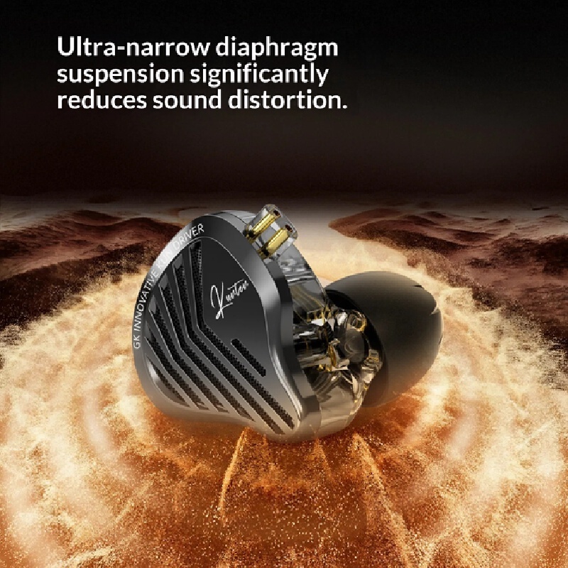 Gk Kunten Headphone In-Ear Ber - Audiophile Headphone Wired ulasan dan harga