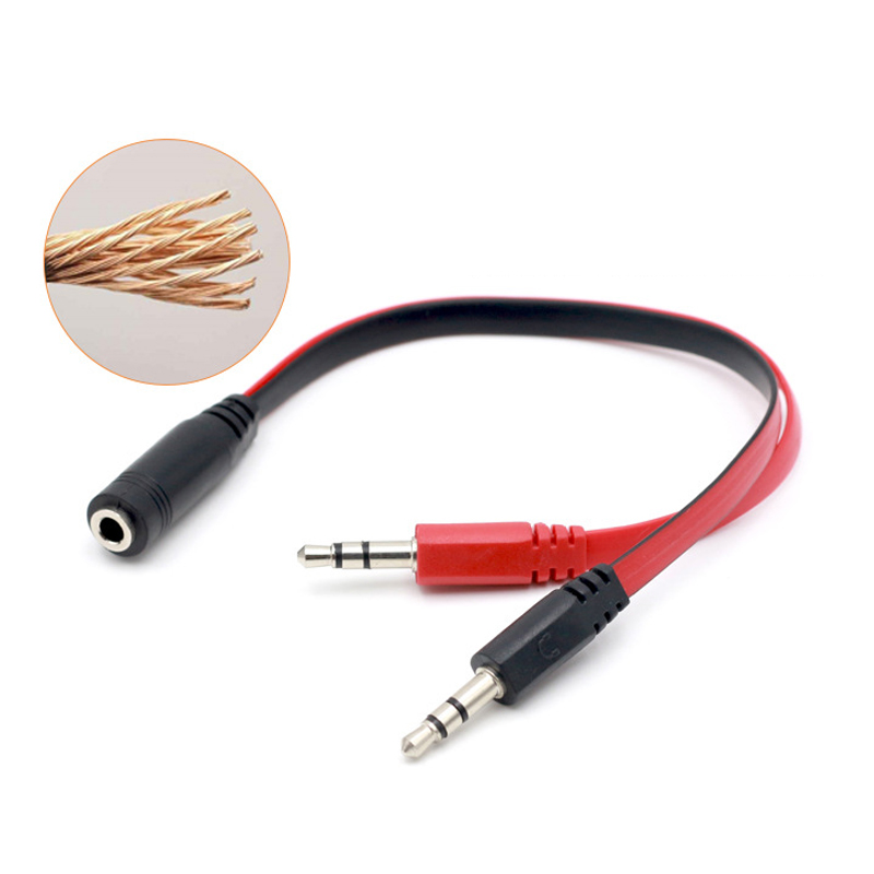 Kabel Audio AUX 3.5mm 1 Betina - Earphone Splitter Jack ulasan dan harga
