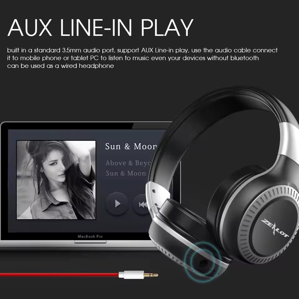 ZEALOT B19 Headphone Bluetooth - Audiophile Headphone Wired ulasan dan harga