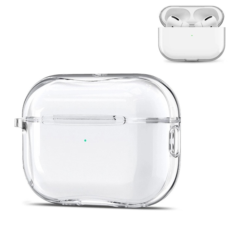 Casing Earphone Transparan unt - Headphone Case Hard ulasan dan harga